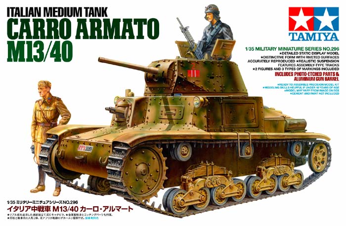 Czołg Carro M13/40 35296 Tamiya