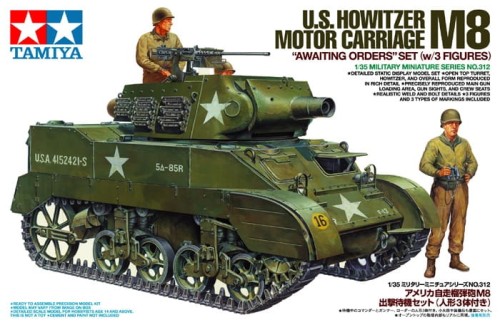 Haubica samobieżna M8 Scott 35312 Tamiya