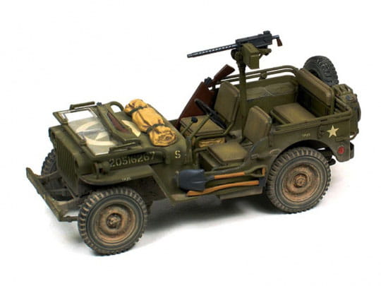 Samochód wojskowy Willys MB Jeep 35219 Tamiya