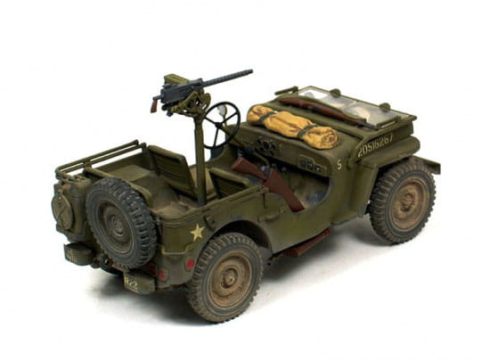 Samochód wojskowy Willys MB Jeep 35219 Tamiya