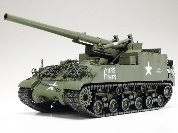 Działo samobieżne M40 155mm 35351 Tamiya