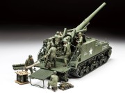 Działo samobieżne M40 155mm 35351 Tamiya
