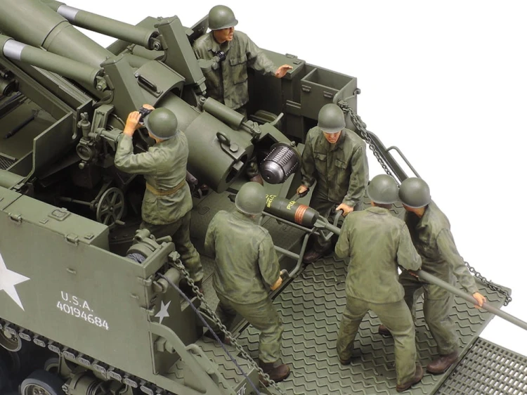 Działo samobieżne M40 155mm 35351 Tamiya