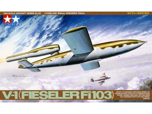 Samolot pocisk V-1 Fieseler Fi103 61052 Tamiya