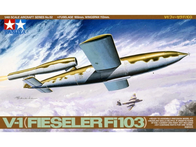 Samolot pocisk V-1 Fieseler Fi103 61052 Tamiya