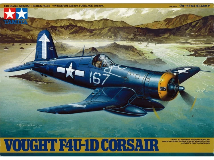 Samolot Vought F4U-1D Corsair 61061 Tamiya