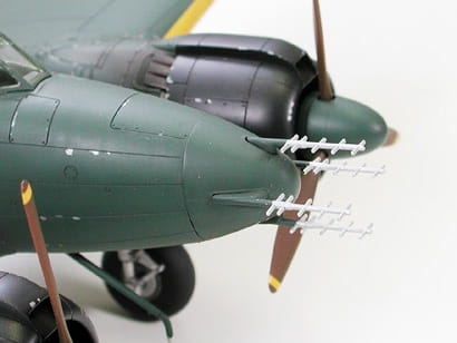 Samolot Nakajima J1N1-Sa Night Fighter Gekko Type 11 (Irving) 61093 Tamiya