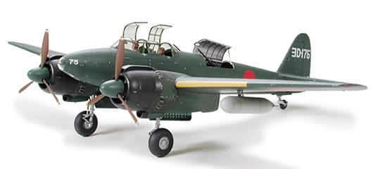 Samolot Nakajima J1N1-Sa Night Fighter Gekko Type 11 (Irving) 61093 Tamiya