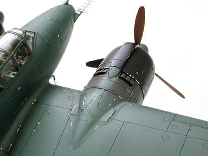 Samolot Nakajima J1N1-Sa Night Fighter Gekko Type 11 (Irving) 61093 Tamiya