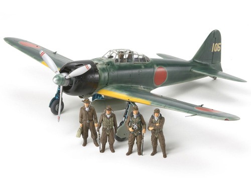 Samolot Mitsubishi A6M3/3a Zero 61108 Tamiya