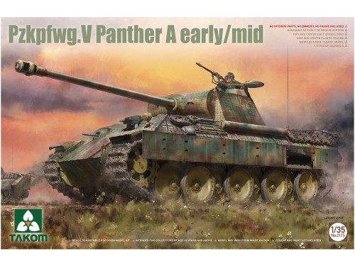 Czołg PzKpfwg. V Panther Ausf.A Early/Mid 2175 Takom
