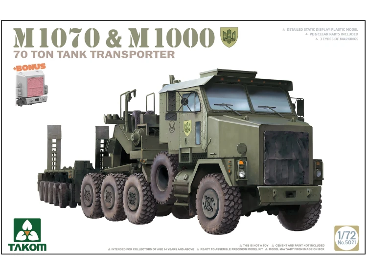 Ciągnik Oshkosh M1070 z M1000 5021 Takom