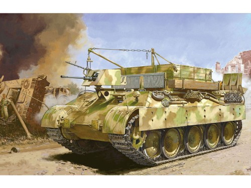 Czołg Sd.Kfz.179 Bergepanther Ausf.A SS-015 Meng