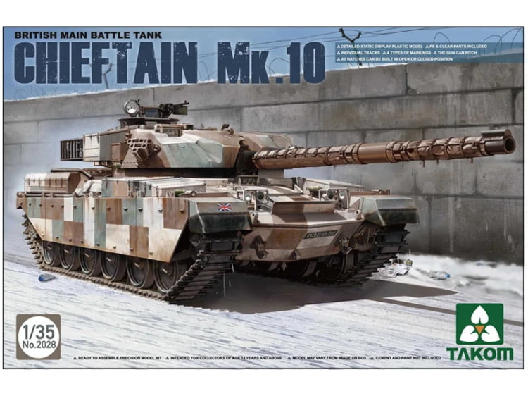 Czołg Chieftain Mk.10 2028 Takom
