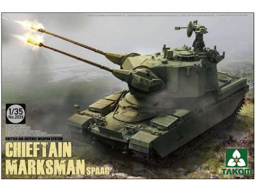 Pojazd Chieftain Marksman SPAAG 2039 Takom