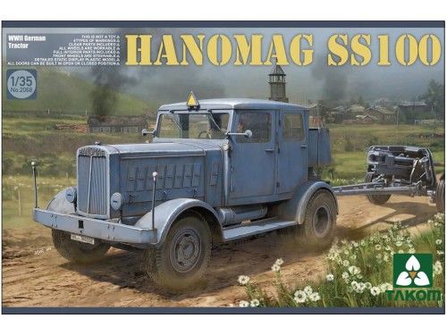 Ciągnik Hanomag SS100 2068 Takom
