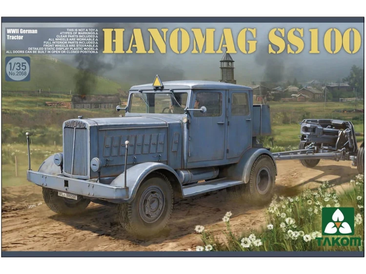 Ciągnik Hanomag SS100 2068 Takom