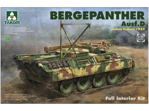 Czołg Sd.Kfz.179 Bergepanther Ausf.D 2102 Takom