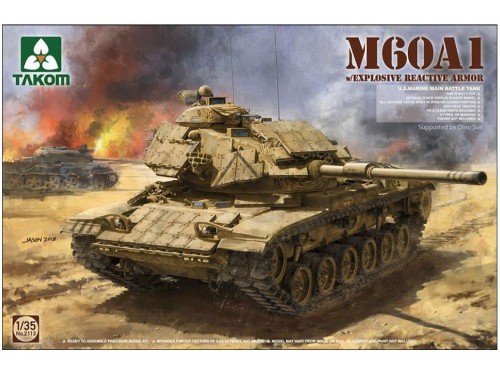 Czołg M60A1 Patton ERA 2113 Takom