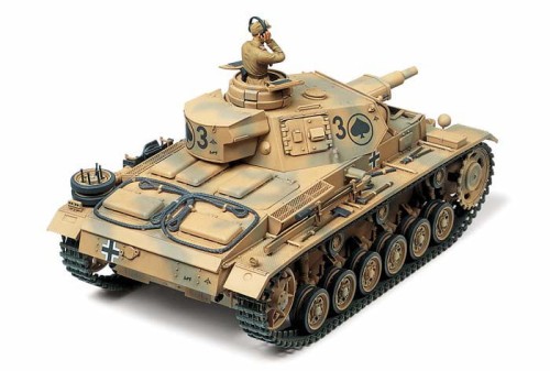 Czołg Sd.Kfz.141/2 PzKpfw III Ausf.N 35290 Tamiya