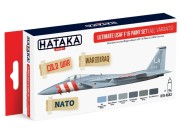 Zestaw farb akrylowych myśliwiec F-15 USAF HTK-AS43 Hataka