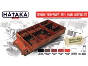 Zestaw farb akrylowych German red primer HTK-AS35 Hataka