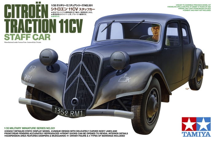 Citroen Traction 11CV 35301 Tamiya