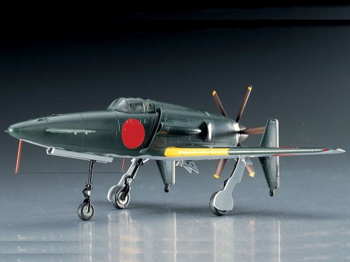 Samolot Kyushu J7W1 Shinden D20 00450 Hasegawa