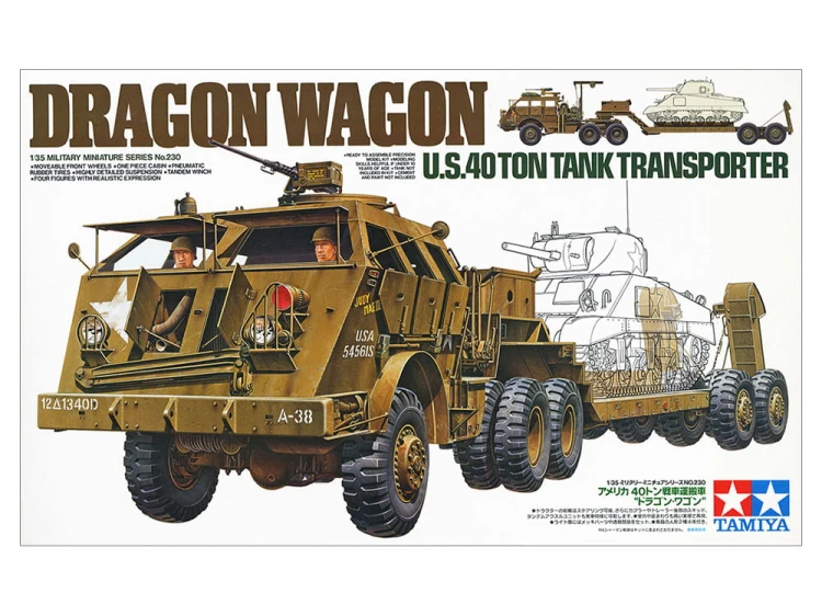Transporter M25 Dragon Wagon 35230 Tamiya