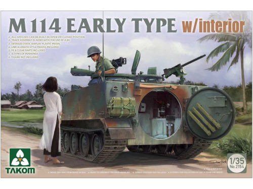 Wóz rozpoznawczy M114 Early & Late 2154 Takom