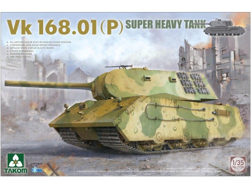 Czołg Vk 168.01(P) 2158 Takom