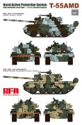 Czołg T-55AMD Drozd RM-5091 RFM