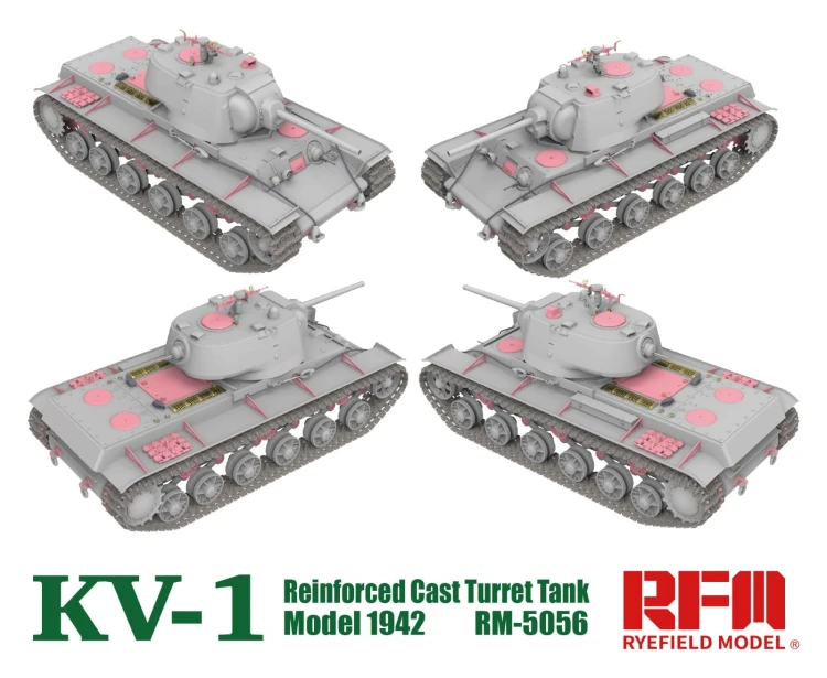 Czołg KV-1 KW-1 model 1942 RM-5056 RFM