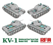 Czołg KV-1 KW-1 model 1942 RM-5056 RFM