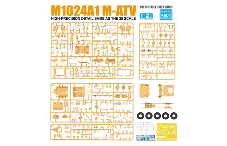 Pojazd opancerzony M1024A1 M-ATV RM-4801 RFM