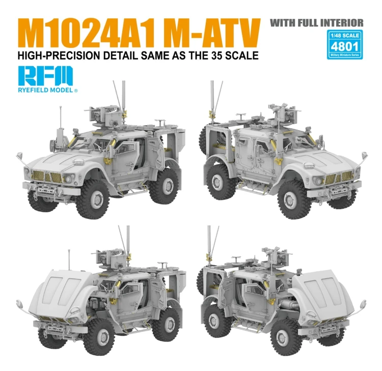 Pojazd opancerzony M1024A1 M-ATV RM-4801 RFM