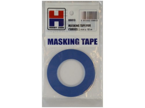 Taśma maskująca 2mm do krzywizn 80013 Hobby 2000