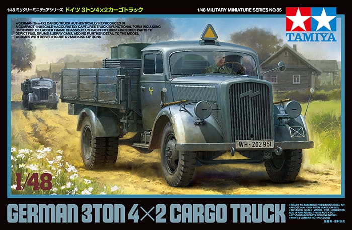 Ciężarówka wojskowa Opel Blitz 32585 Tamiya