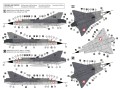Samolot Saab 35OE/35FS Draken 72056 Hobby 2000