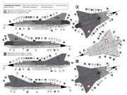 Samolot Saab 35OE/35FS Draken 72056 Hobby 2000
