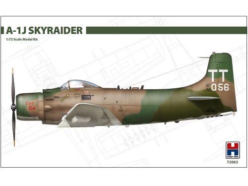 Samolot Douglas A-1J Skyraider 72063 Hobby 2000