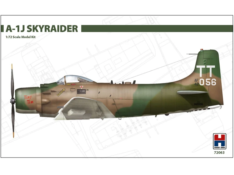 Samolot Douglas A-1J Skyraider 72063 Hobby 2000