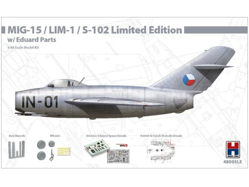 Samolot MiG-15/Lim-1/S-102 48005LE Hobby 2000
