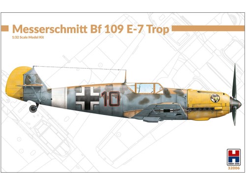 Samolot Messerschmitt Bf109 E-7 Trop 32006 Hobby 2000