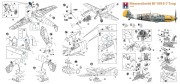 Samolot Messerschmitt Bf109 E-7 Trop 32006 Hobby 2000