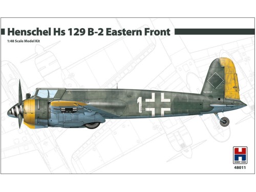 Samolot Henschel Hs 129 B-2 Eastern 48011 Hobby 2000