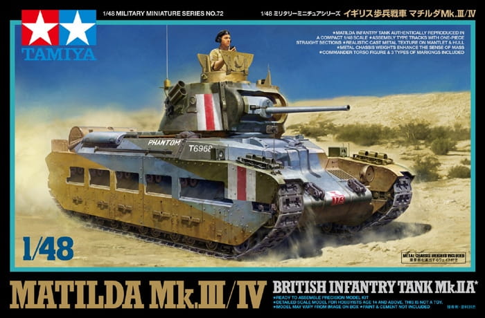 Czołg Matilda Mk.III/IV 32572 Tamiya