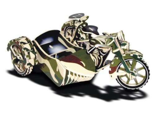 Motocykl z przyczepką składanka PC124 Sea-Land