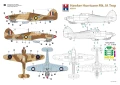 Samolot Hawker Hurricane Mk.Ia Trop 48014 Hobby 2000