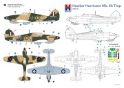 Samolot Hawker Hurricane Mk.IIa Trop 48016 Hobby 2000